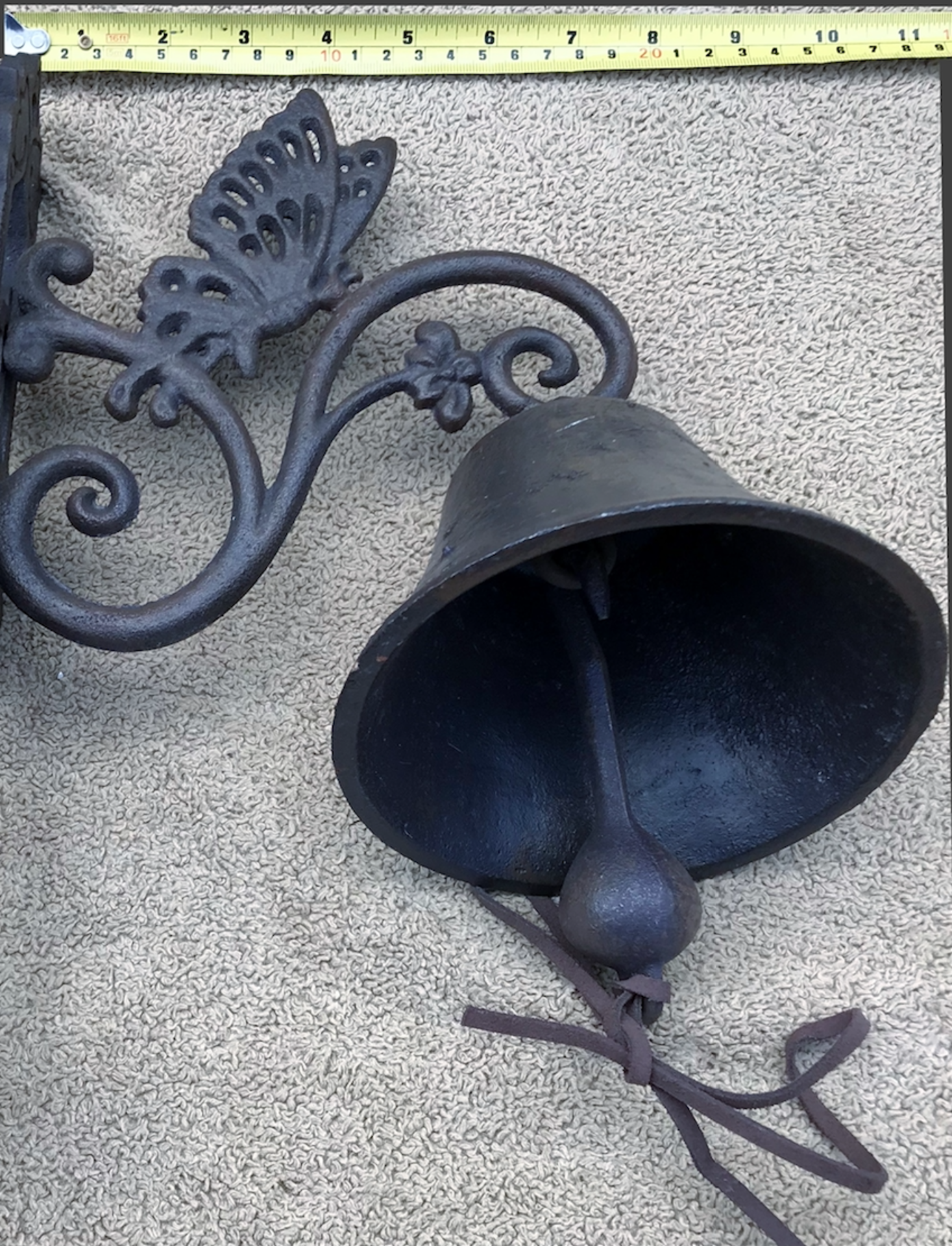 Novelty Door/Wall Hanging Cast Iron Bell