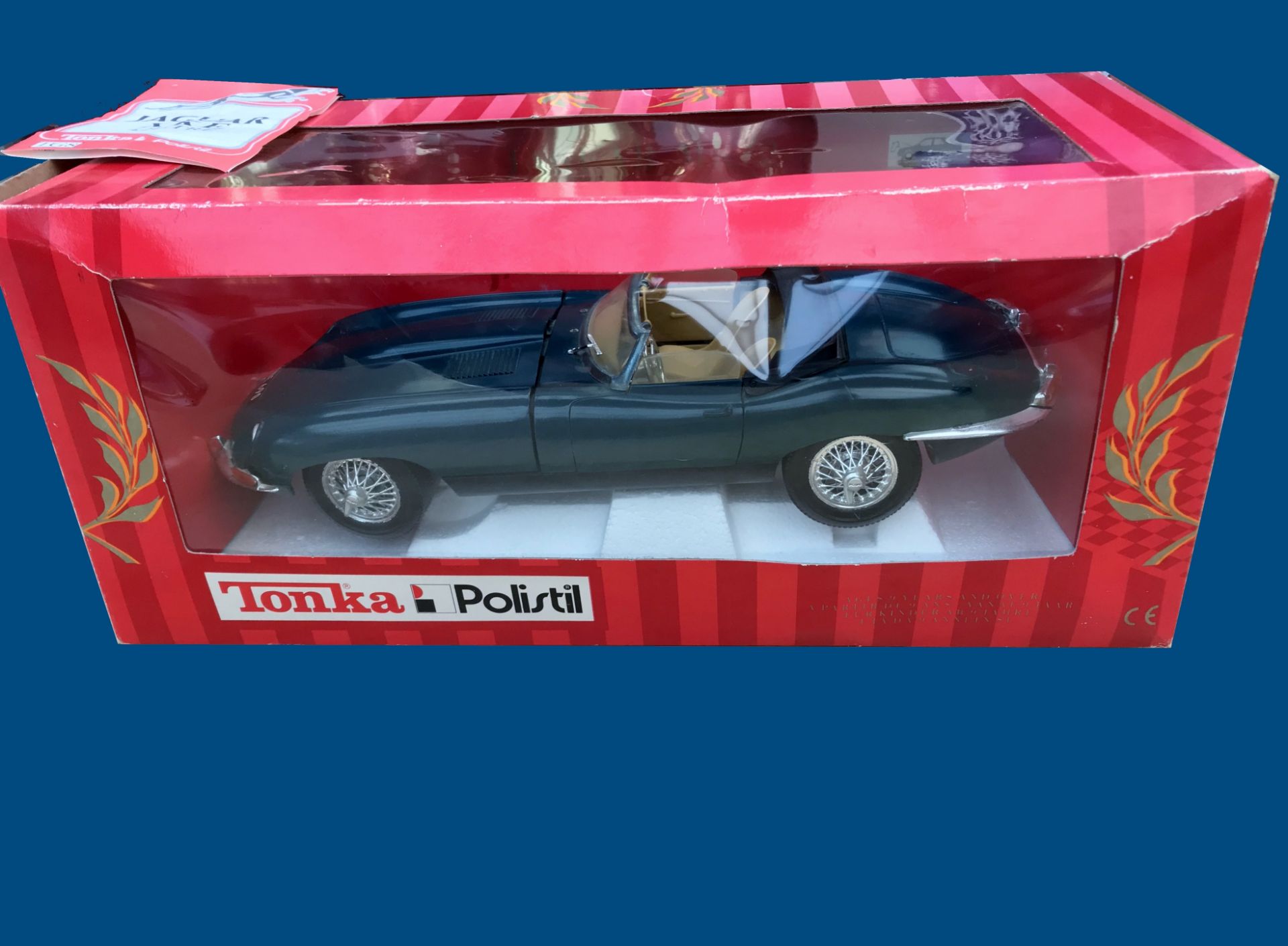 Tonka Polistil Jaguar XKE 4.2 Ltr Model car - Bild 2 aus 4