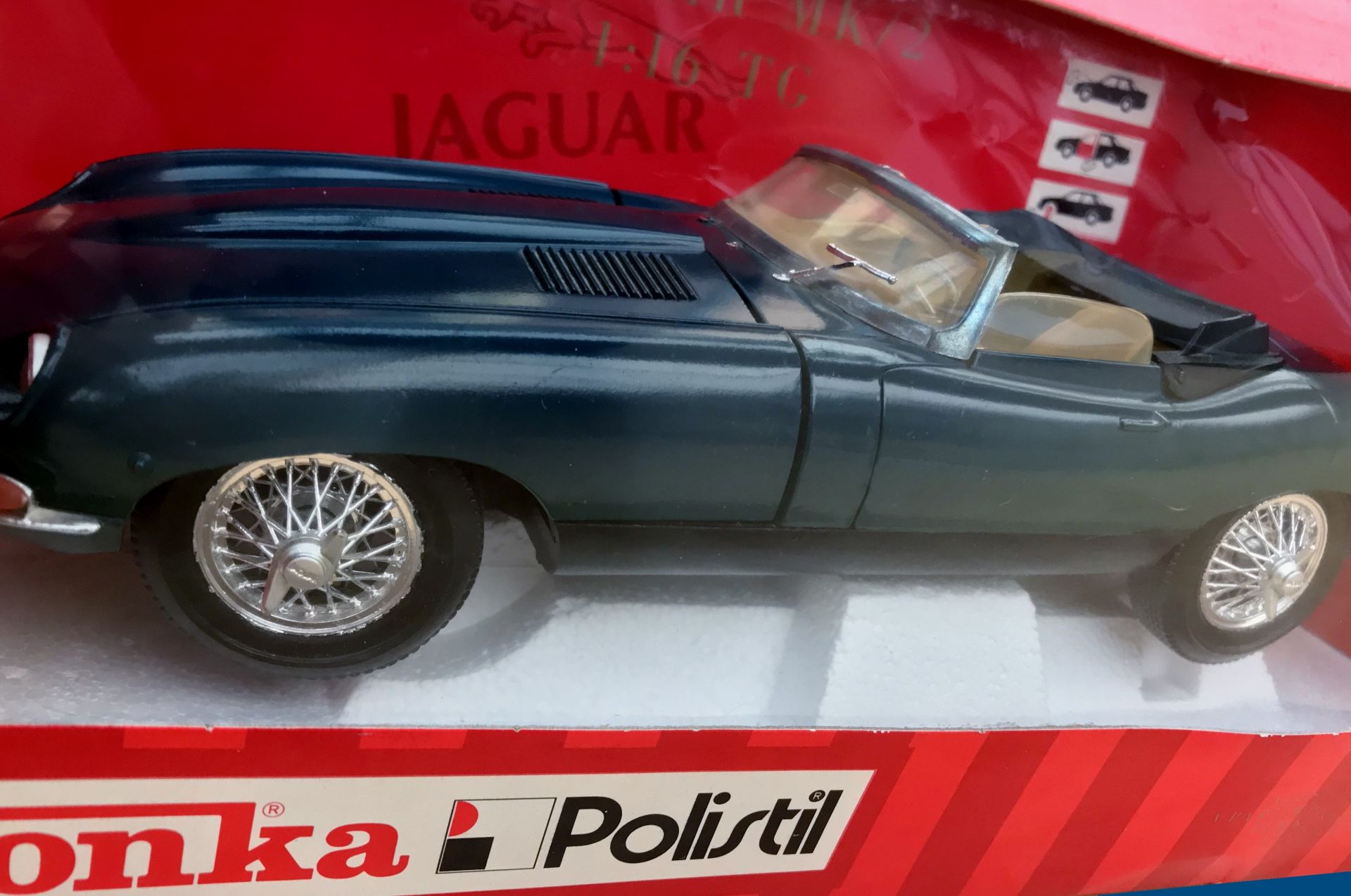 Tonka Polistil Jaguar XKE 4.2 Ltr Model car