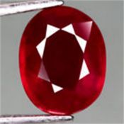 Fabulous! Natural Ruby Oval.
