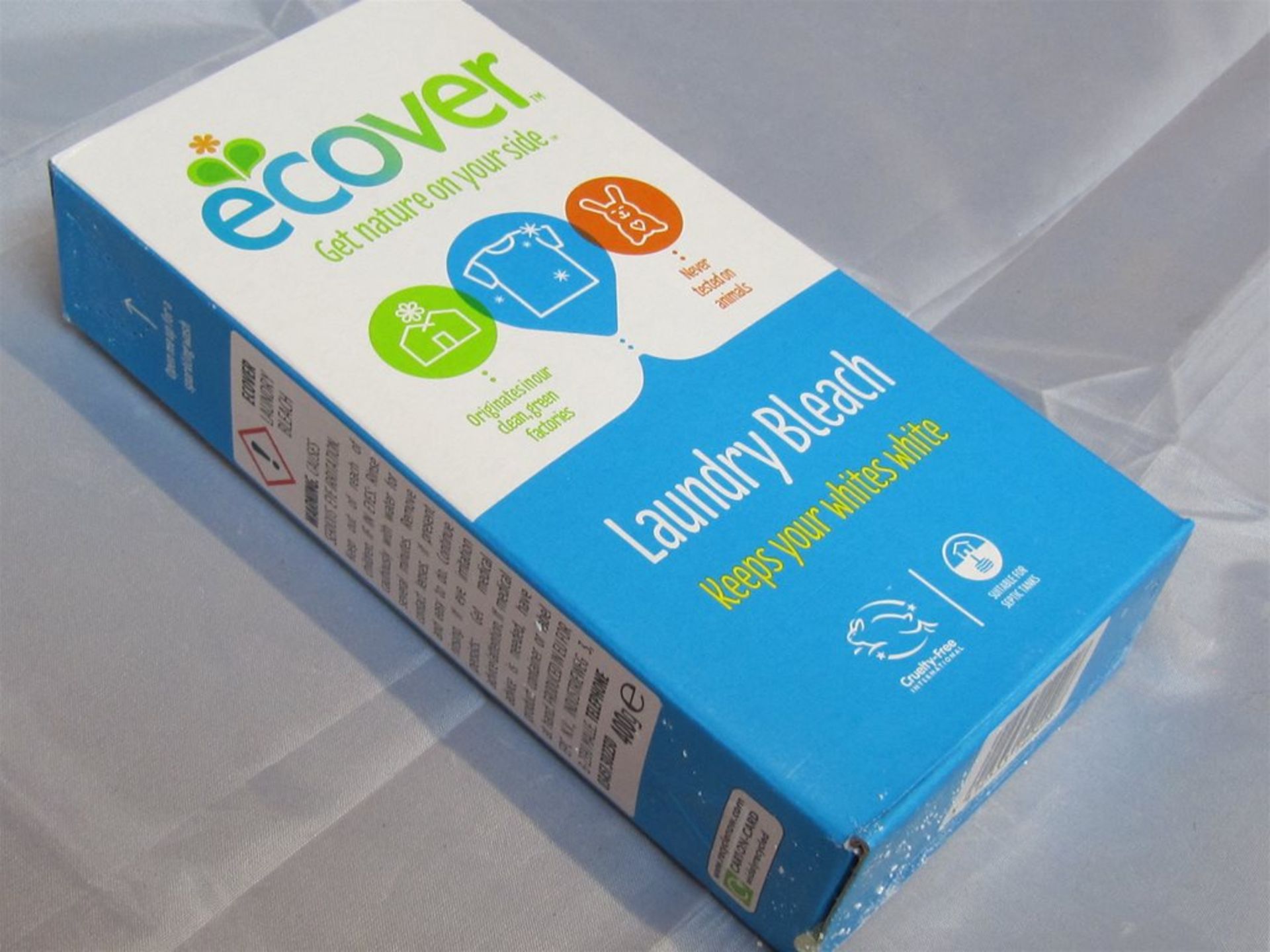 17) 18 x ECOVER environmentally friendly Laundry Whitener. 400g per pack. No vat on Hammer. - Image 3 of 3