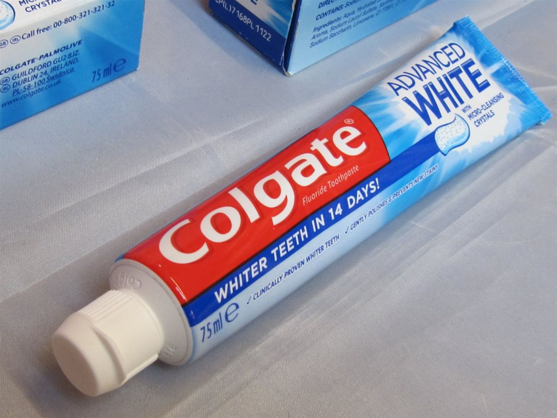 7) 16 x Colgate Fluoride Toothpaste. 75ml each. No vat on Hammer. - Image 4 of 4