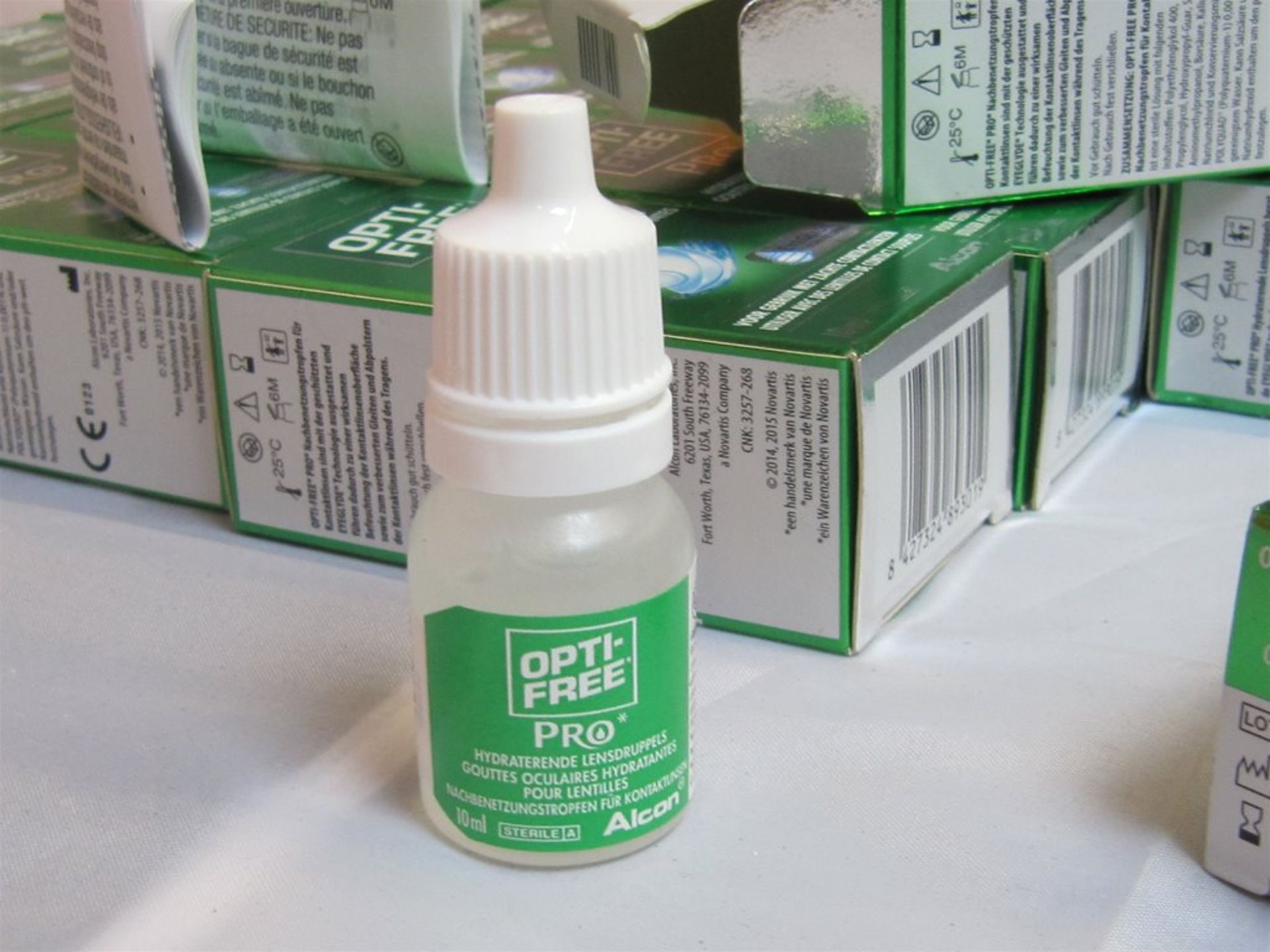 54) 20 x Opti-Free Contact Lense Moisturising Drops. 10ml each. No vat on Hammer. - Image 2 of 4