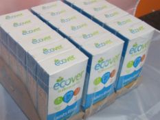 211) 18 x ECOVER environmentally friendly Laundry Whitener. 400g per pack. No vat on Hammer.