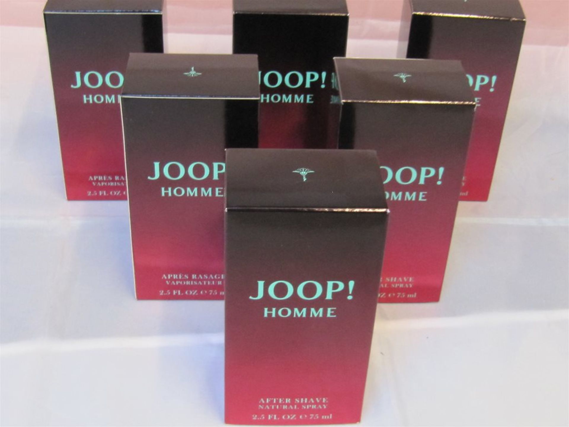 224) 6 x Joop! Homme aftershave. 75ml each. No vat on Hammer. - Image 2 of 3