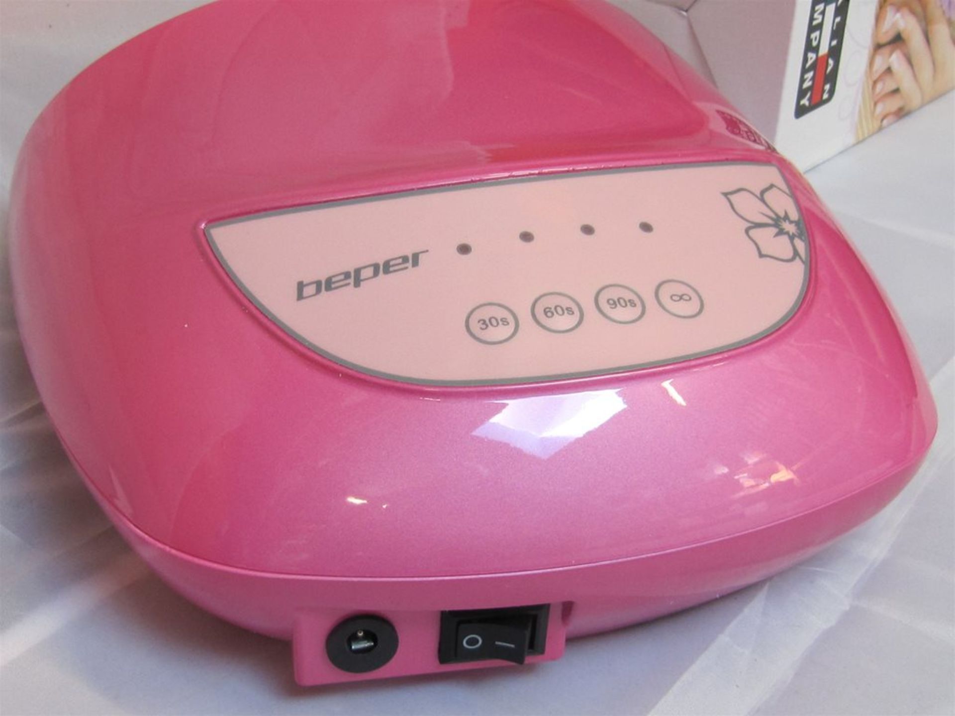 160) Beper LED Nail Lamp. 12w Rapid Dry Time. No vat on Hammer. - Image 2 of 4