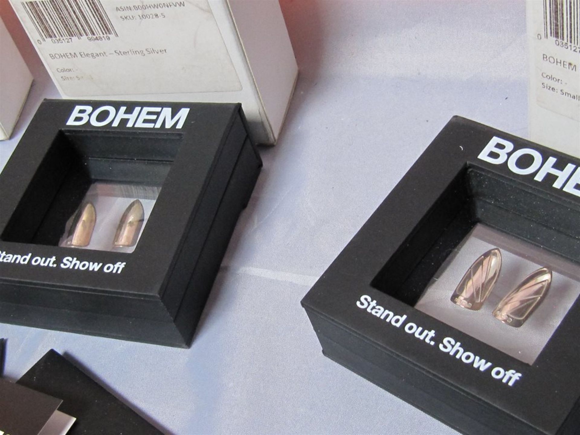 148) 4 x Sterling Silver "Bohem" False Nail Kits. No vat on Hammer. - Image 2 of 4