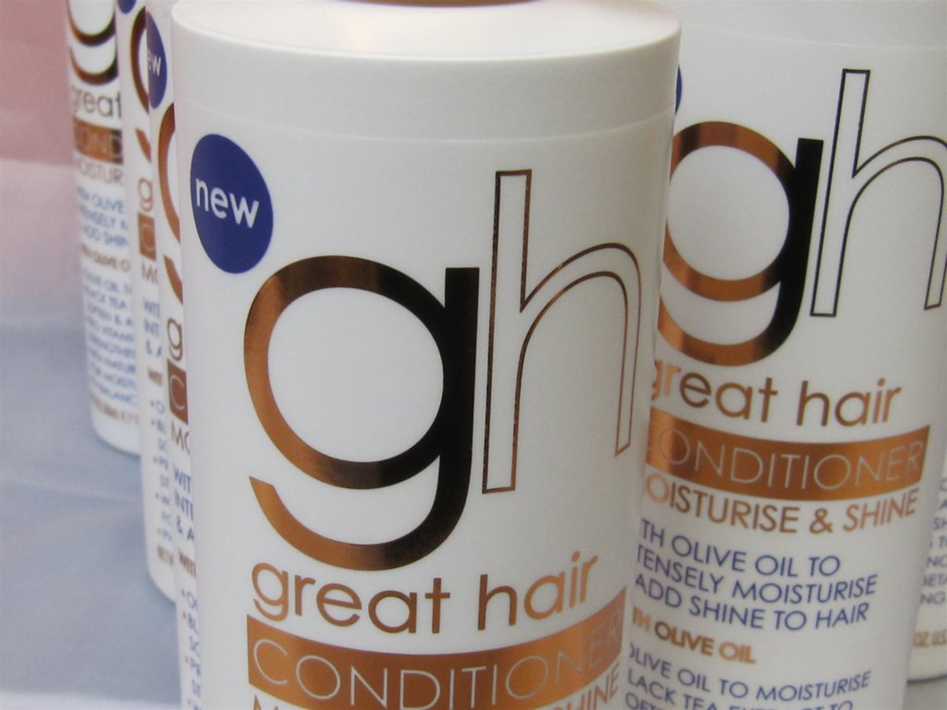 61) 10 x Baylis & Harding Great Hair Olive Oil Conditioner. 500ml. No vat on Hammer. - Bild 2 aus 4
