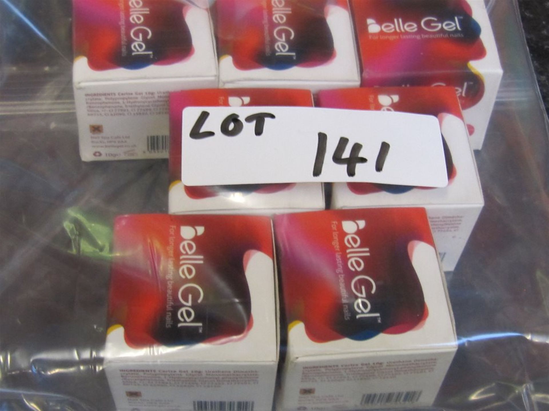 141) 7 x Belle Gel. 10g each. No vat on Hammer. - Bild 2 aus 4