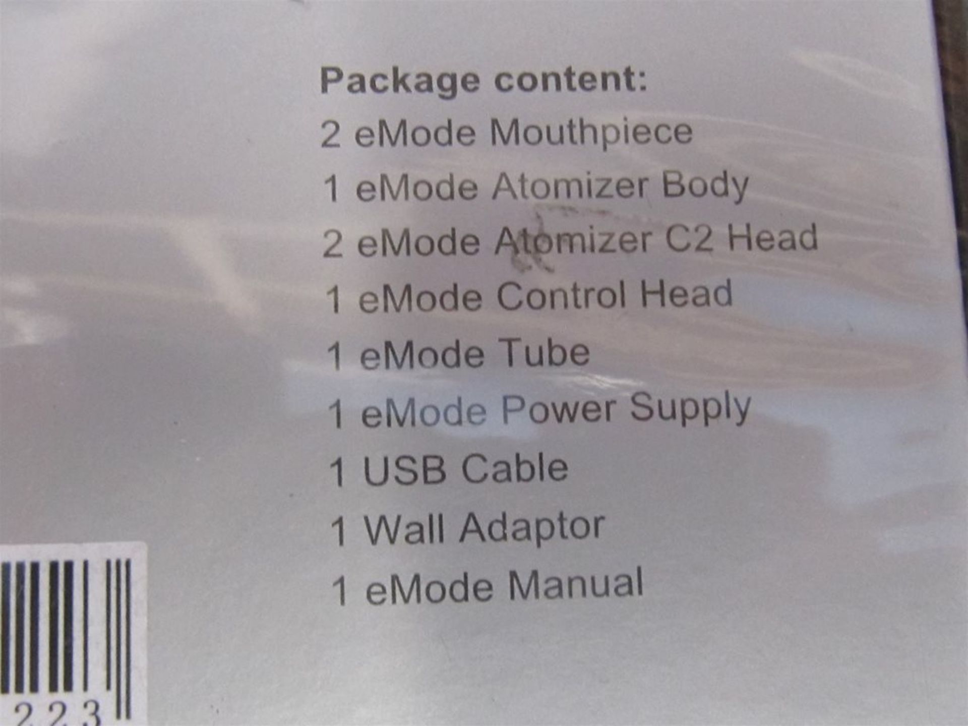 145) 15 x Vape e-liquids and an eMode Atomiser. No vat on Hammer. - Image 3 of 3