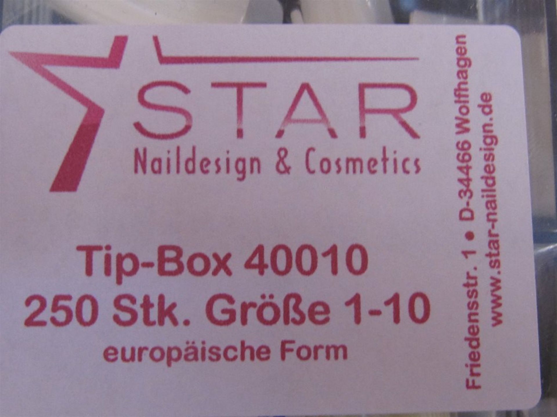 80) 2 x False Nail Kits. size 1-10. No vat on Hammer. - Bild 4 aus 4