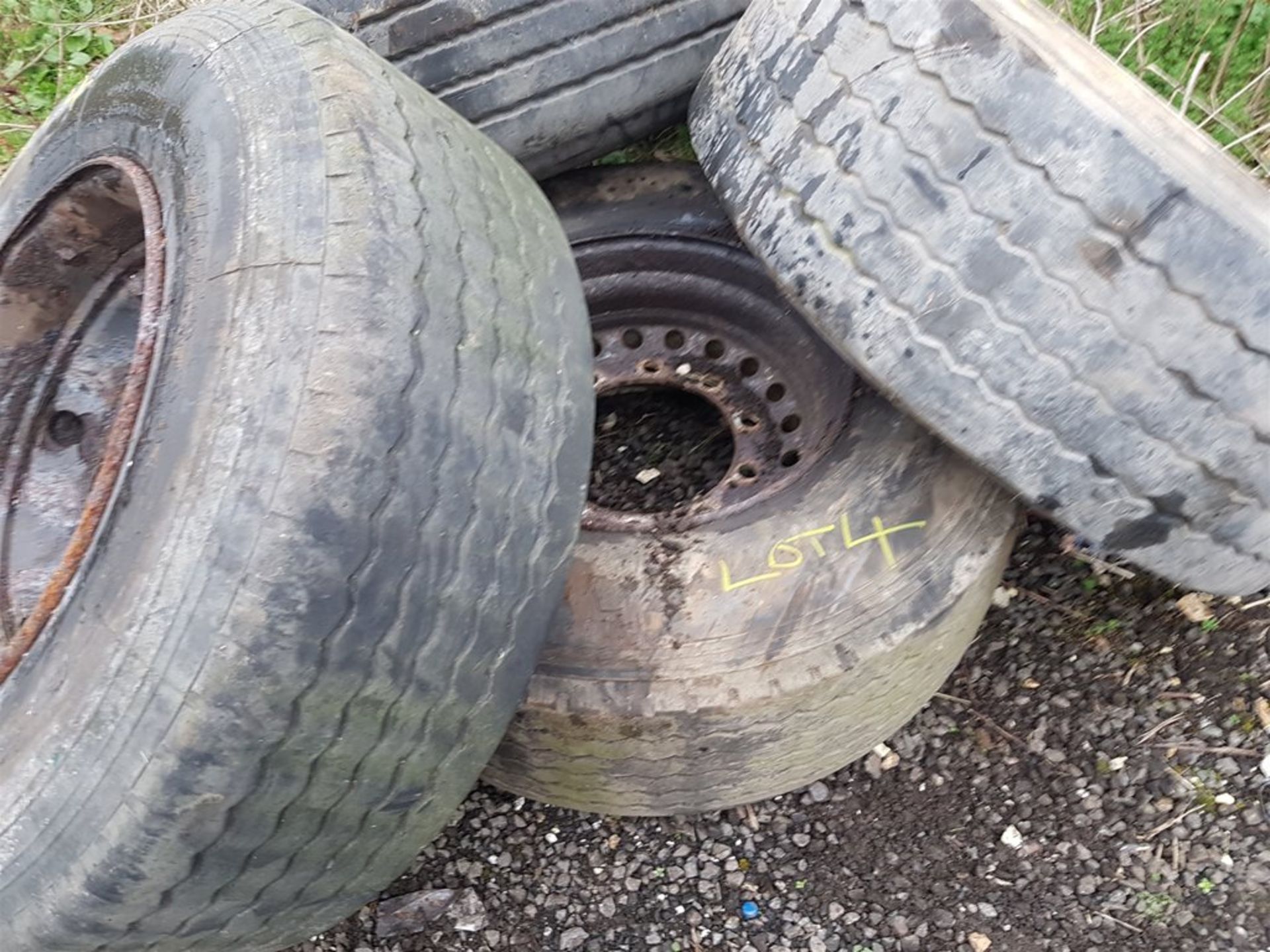 4x Trailer Tyres