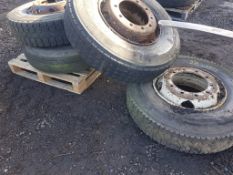 4x 11 | 22.5 Assorted Tyres
