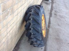 New Firestone Tyre on a used rim.  Size 10.5/80 – 10 (10 Ply)