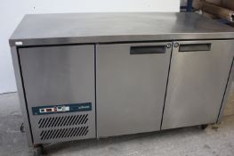 Williams 2 door stainless steel refrigerated workstation 240v