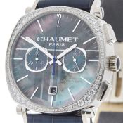 Chaumet Dandy Chronograph 40mm 18K White Gold - W11190-30C