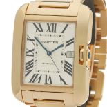 Cartier Tank Anglaise 37mm 18K Yellow Gold - 3505 or W5310018