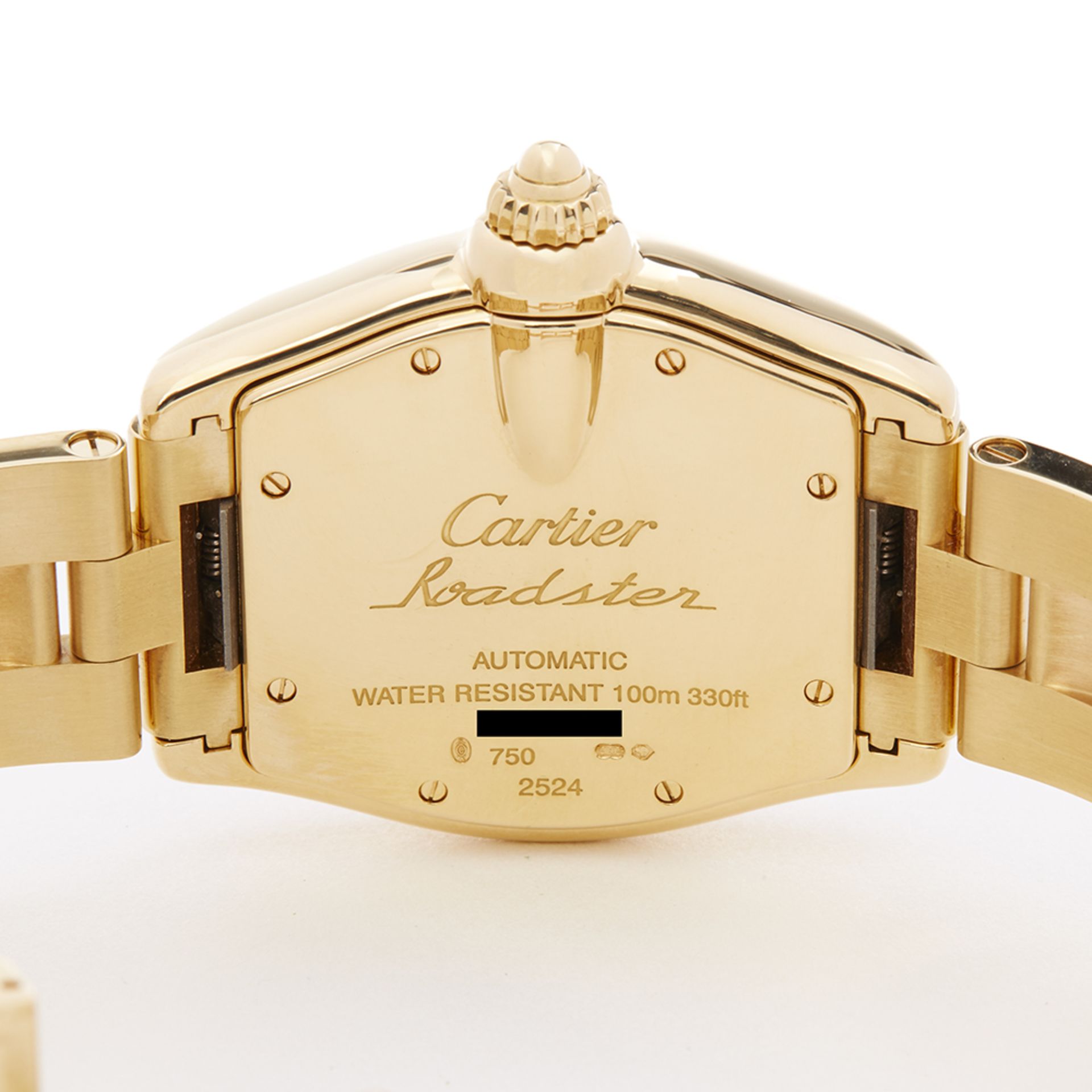 Cartier Roadster 18K Yellow Gold - 2524 or W620005V2 - Image 6 of 7