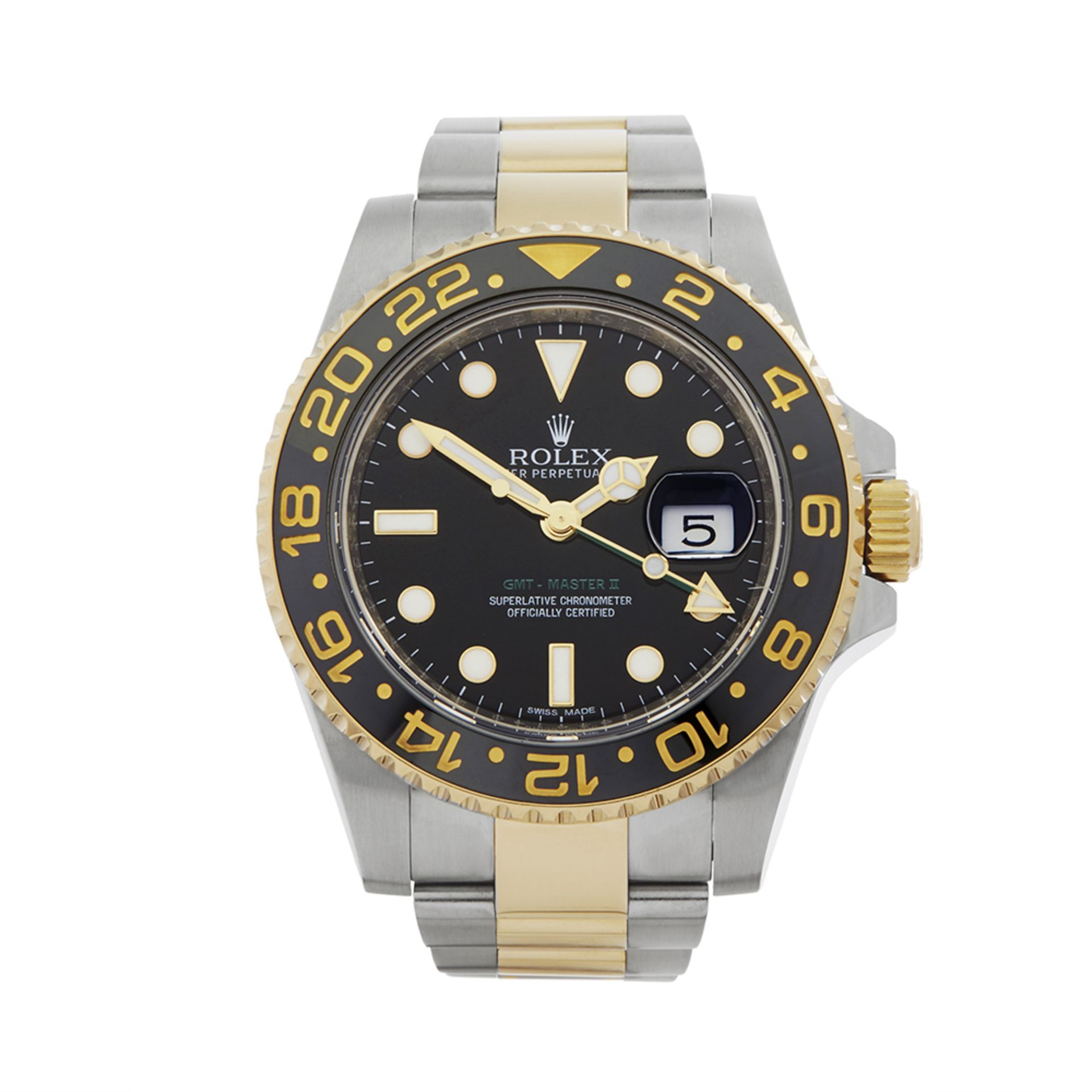 Rolex GMT-Master II Stainless Steel & 18K Yellow Gold - 116713 - Image 2 of 8
