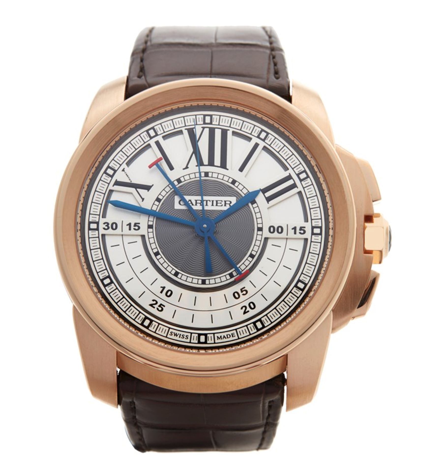 Cartier Calibre Central Chronograph 44mm 18K Rose Gold - 3242 or W7100004 - Bild 7 aus 9