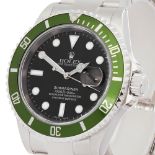 Rolex Submariner Kermit Flat 4 MKIII Stainless Steel - 16610LV