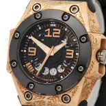 Linde Werdelin Oktopus Moon Tattoo 44mm 18K Rose Gold - OKT.11.MGTT.1