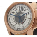 Cartier Calibre Central Chronograph 44mm 18K Rose Gold - 3242 or W7100004