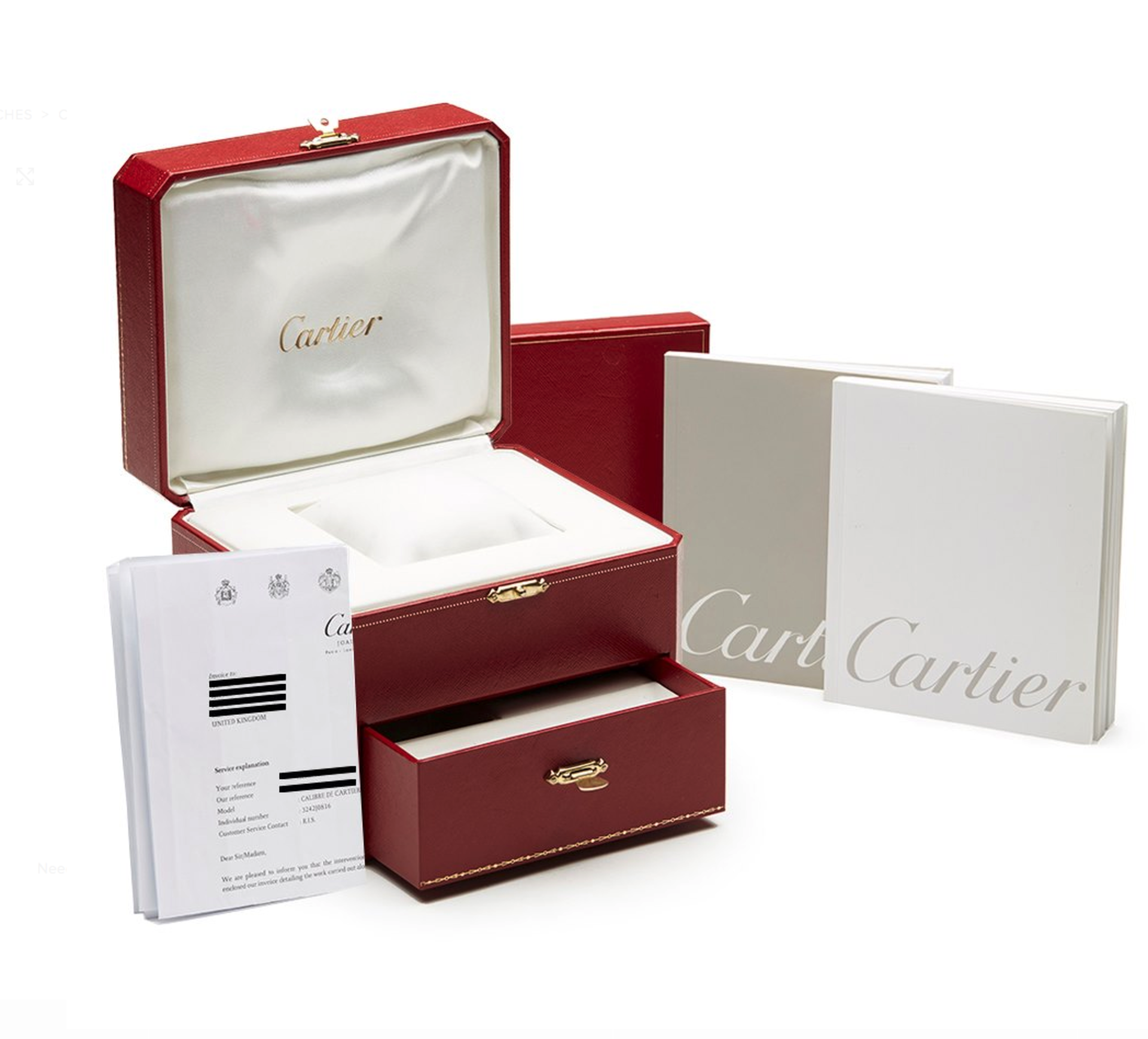 Cartier Calibre Central Chronograph 44mm 18K Rose Gold - 3242 or W7100004 - Bild 4 aus 9