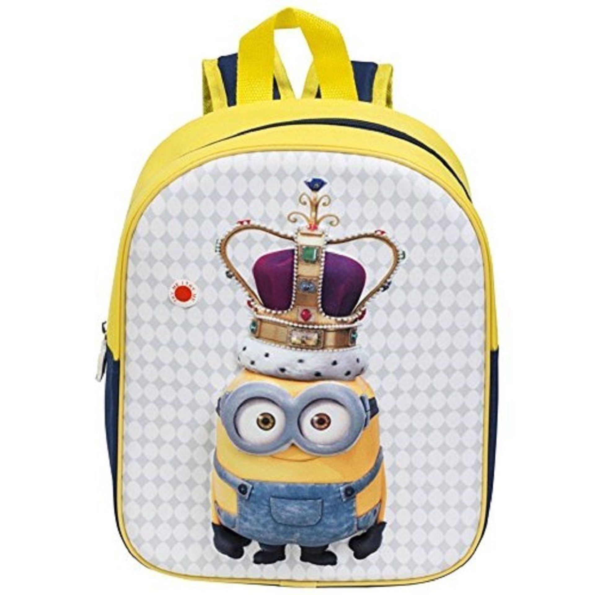 Job Lot x 12 Les Minions Children's Backpack Yellow Christmas Gift Present Led Light Up