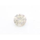 D999006-, *** RRP £11,450.00*** UNUSED - Certified by GIE Loose Diamond  1.12 Carats, Colour-I,
