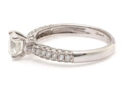 3113055-, *** RRP £16,775.00*** UNUSED - Certified by GIE 18ct White Gold Solitaire diamond Ring