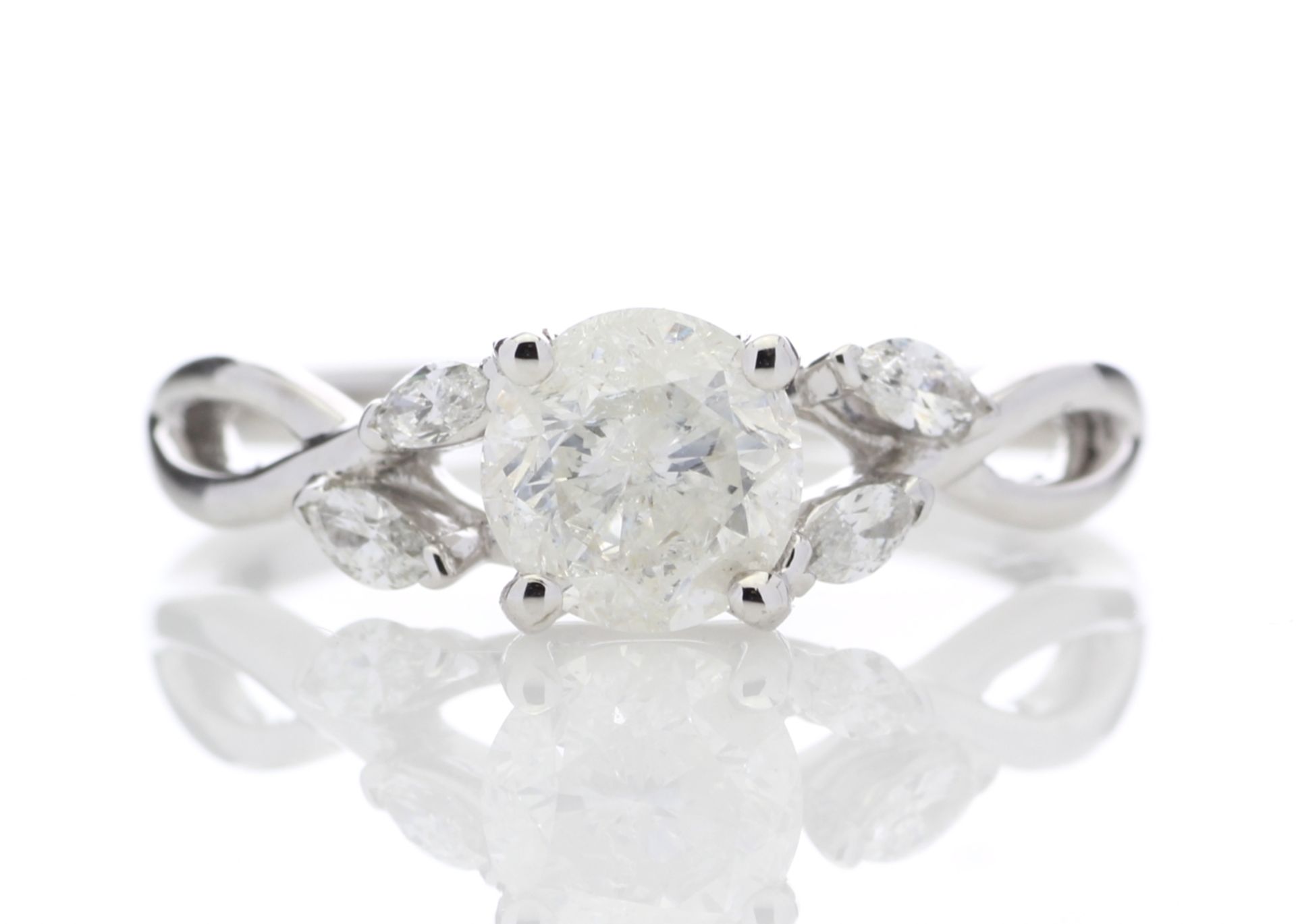 3106013-, *** RRP £17,450.00*** UNUSED - Certified by GIE 18ct White Gold Single Stone Diamond - Image 4 of 4