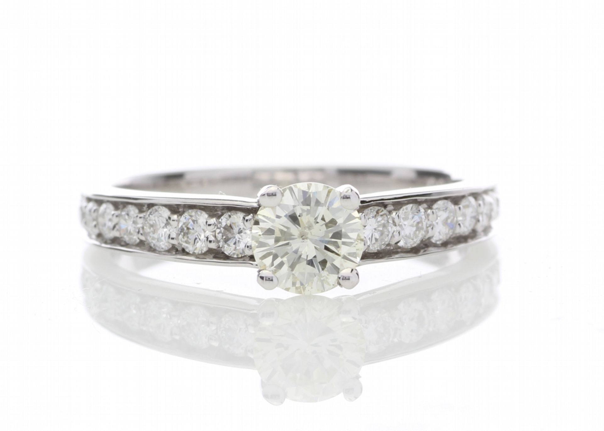 3113082-, *** RRP £9,250.00*** UNUSED - Certified by GIE 18ct White Gold Single Stone Diamond Ring - Image 4 of 4