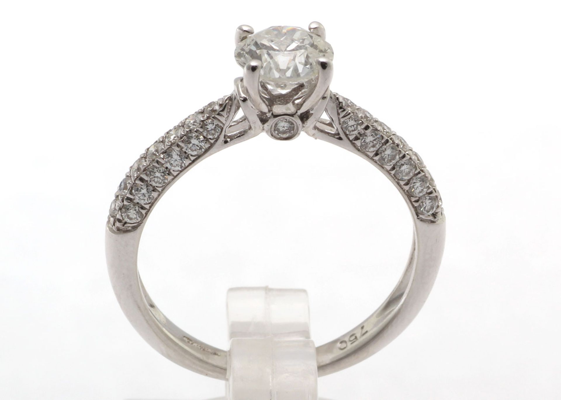 3113055-, *** RRP £16,775.00*** UNUSED - Certified by GIE 18ct White Gold Solitaire diamond Ring - Image 2 of 4