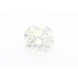 Certified by GIE Loose Diamond  2.02 Carats, Colour-F,