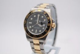Gents Rolex, GMT Master Ii Bi Metal With Oyster Strap, 2008, Model- 116713Ln, Serial- M****91,