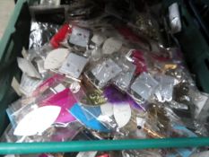 PALLET TO CONTAIN APPROX. 2,000 PIECES OF VARIOUS COSTUME JEWELERY. HUGE RRP VALUE. MASSIVE RE-