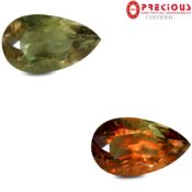 A Stunning Extraordinary AGI Certified 10.46ct Natural Colour Change Diaspore Investment Gemstone.