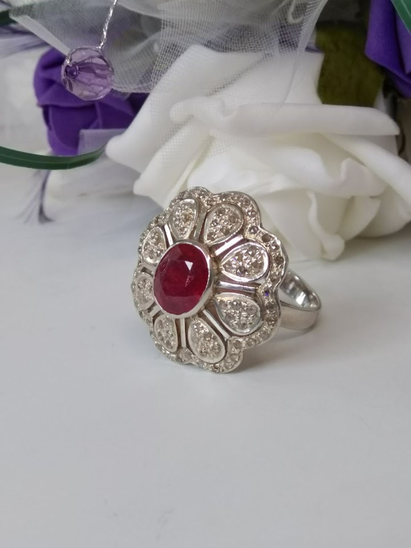 Ruby and Diamond Ring