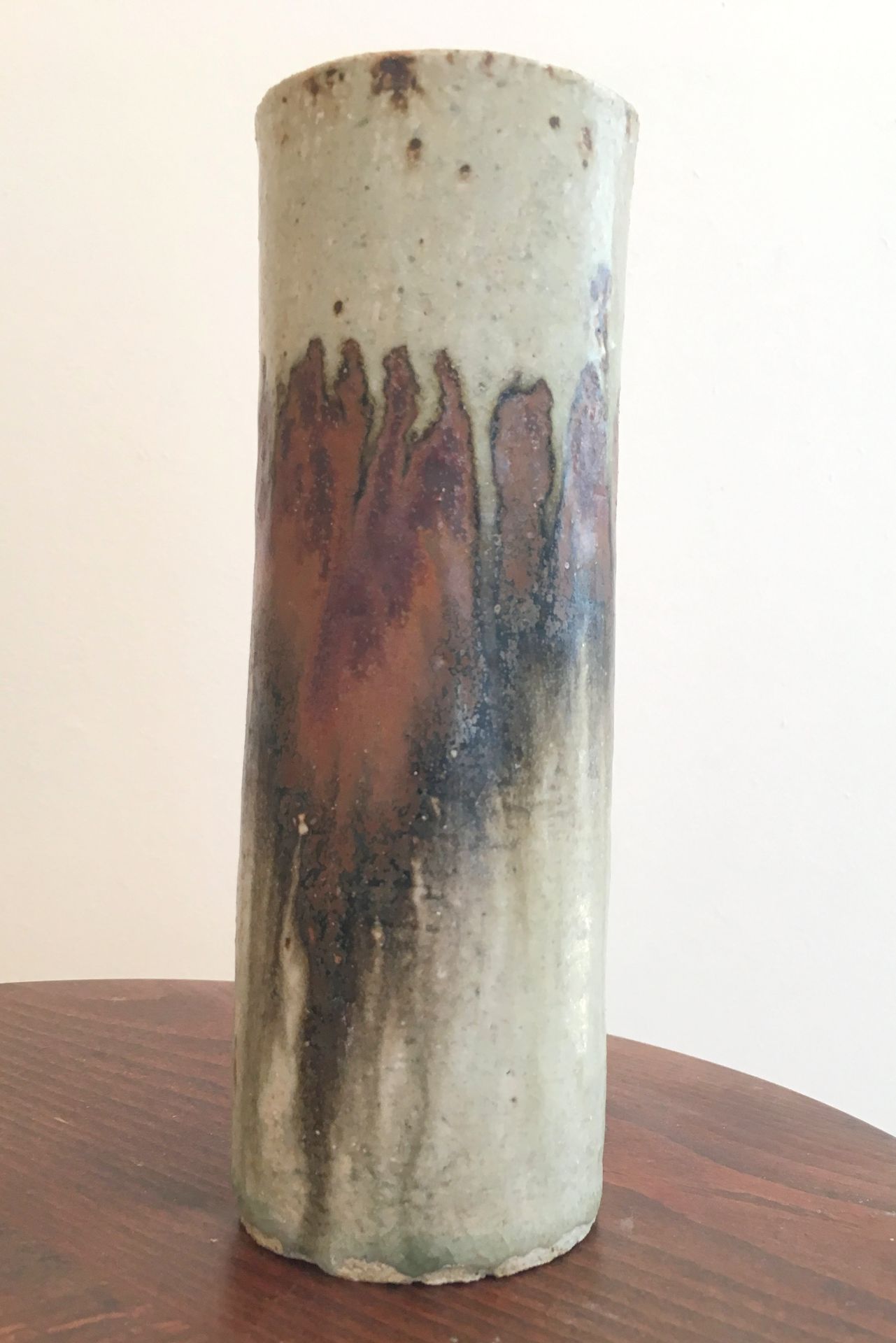 Stoneware Vase signed by Derek Davis 1926-2008