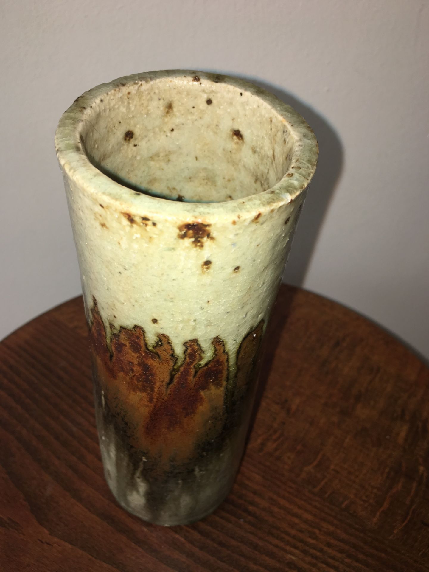 Stoneware Vase signed by Derek Davis 1926-2008 - Image 4 of 5