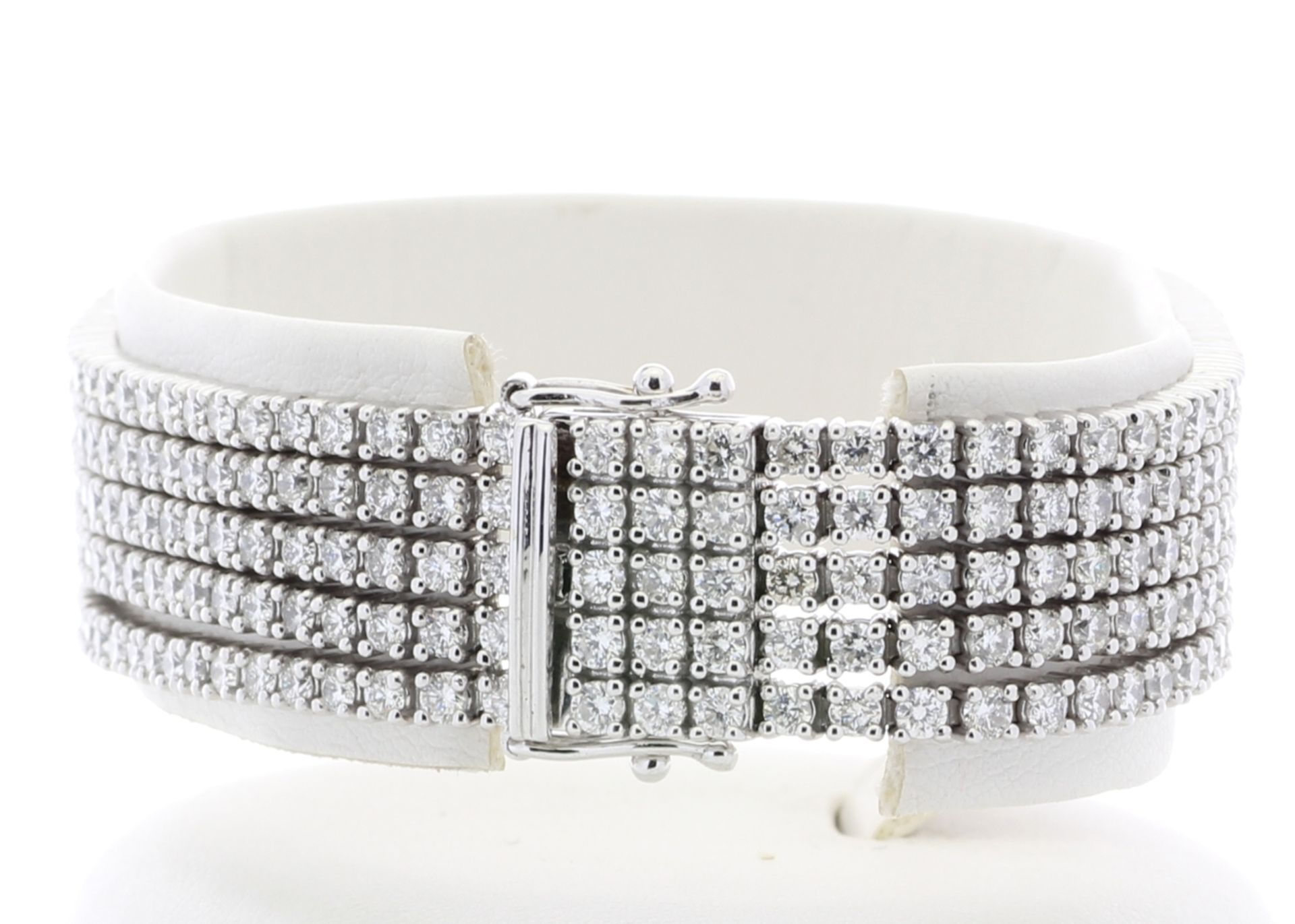 Five Row Tennis Bracelet - Image 3 of 3