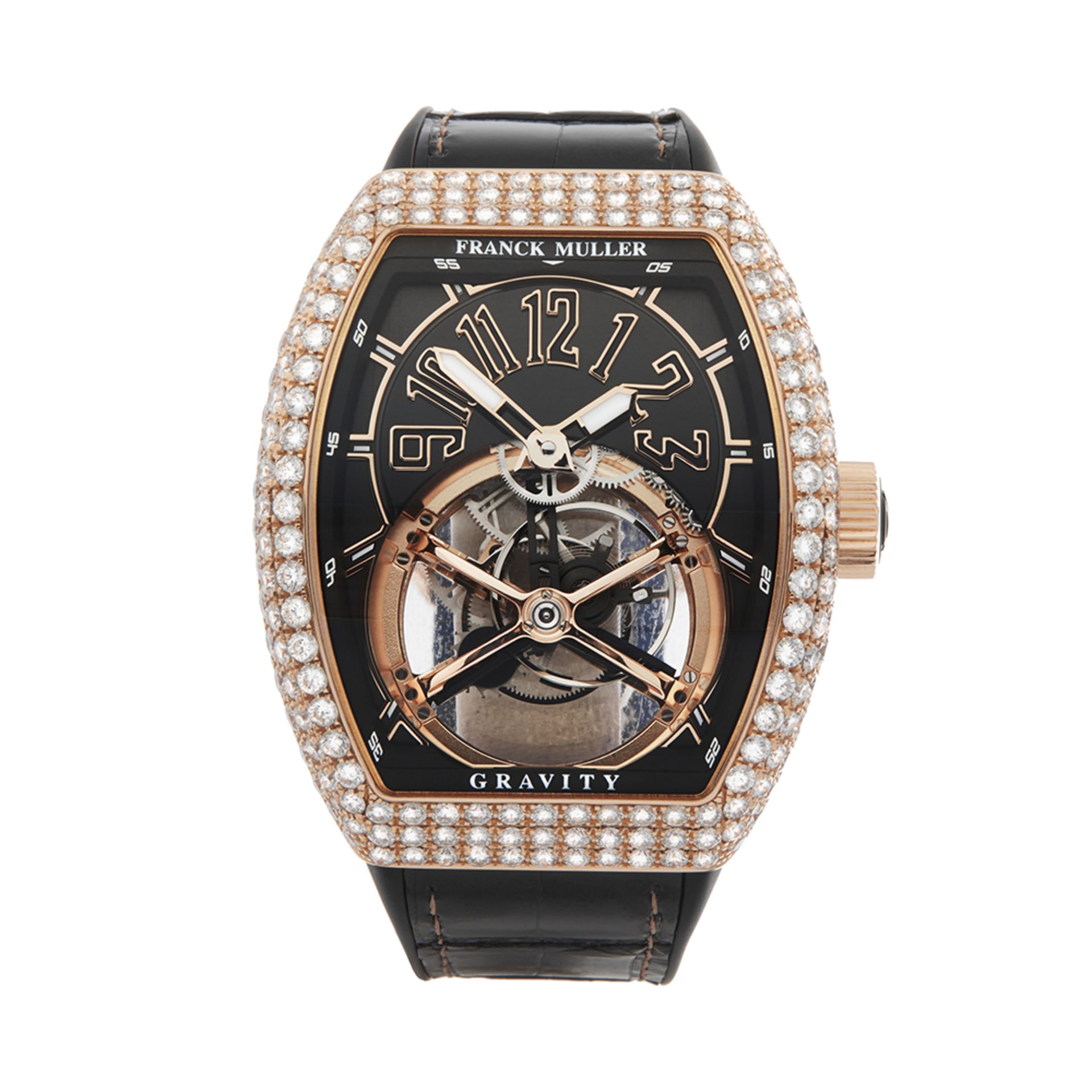 Franck Muller Gravity Skeleton Tourbillon 18K Rose Gold - V 45 T CS D 5N NR - Bild 2 aus 7