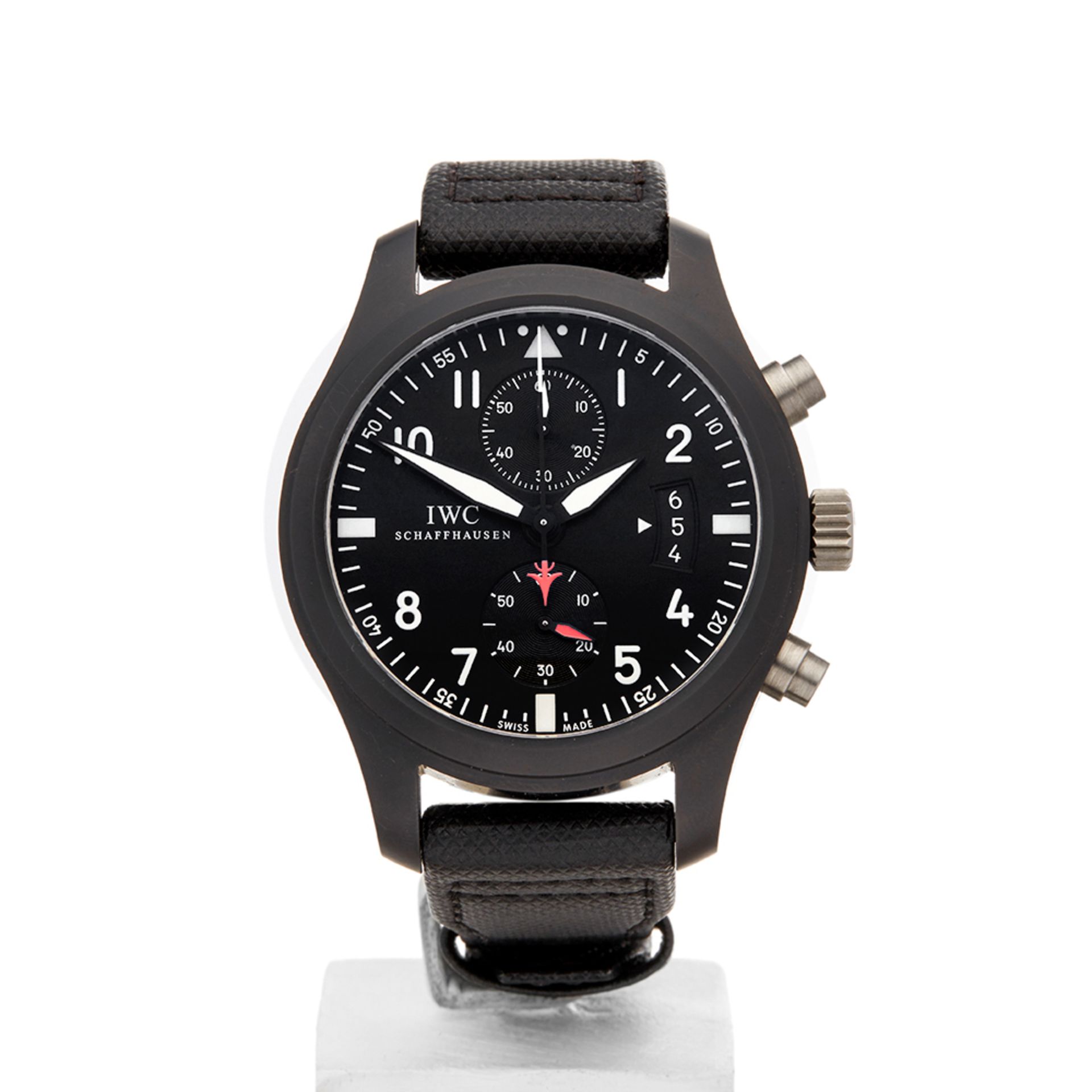 IWC Pilot's Chronograph Top Gun 46mm Ceramic - IW388007 - Bild 2 aus 8