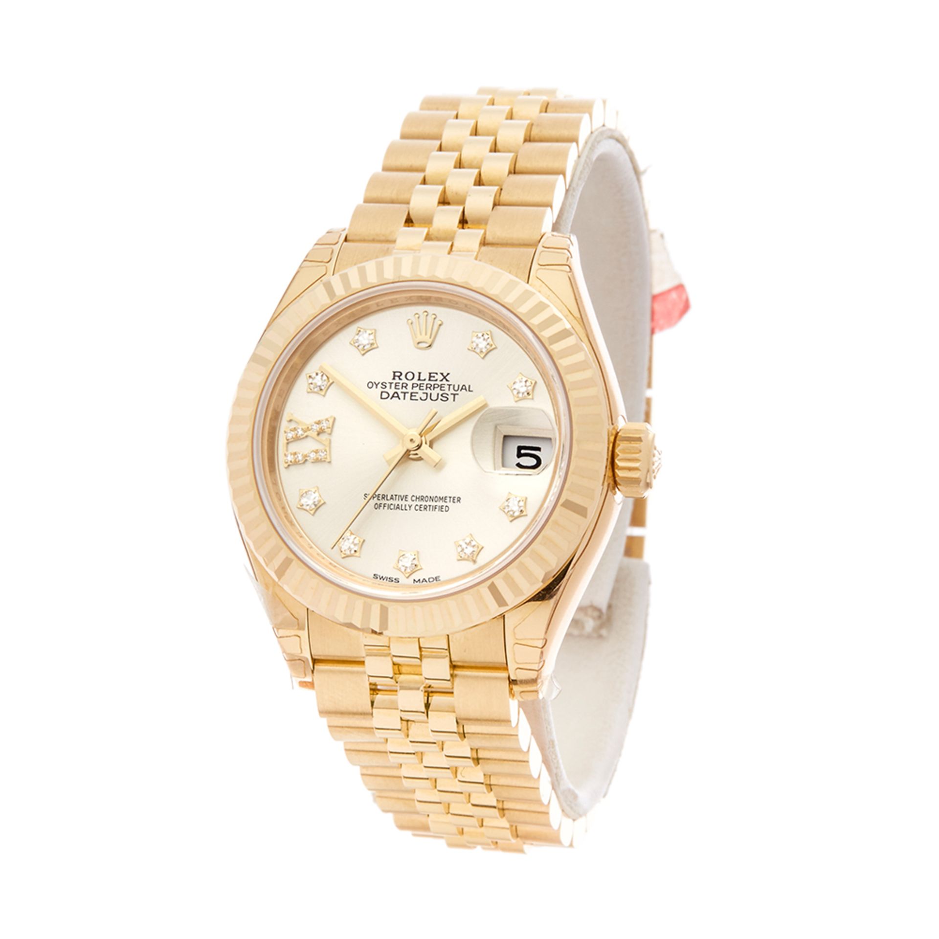 Rolex Datejust 28 28mm 18K Yellow Gold - 279178 - Image 3 of 7