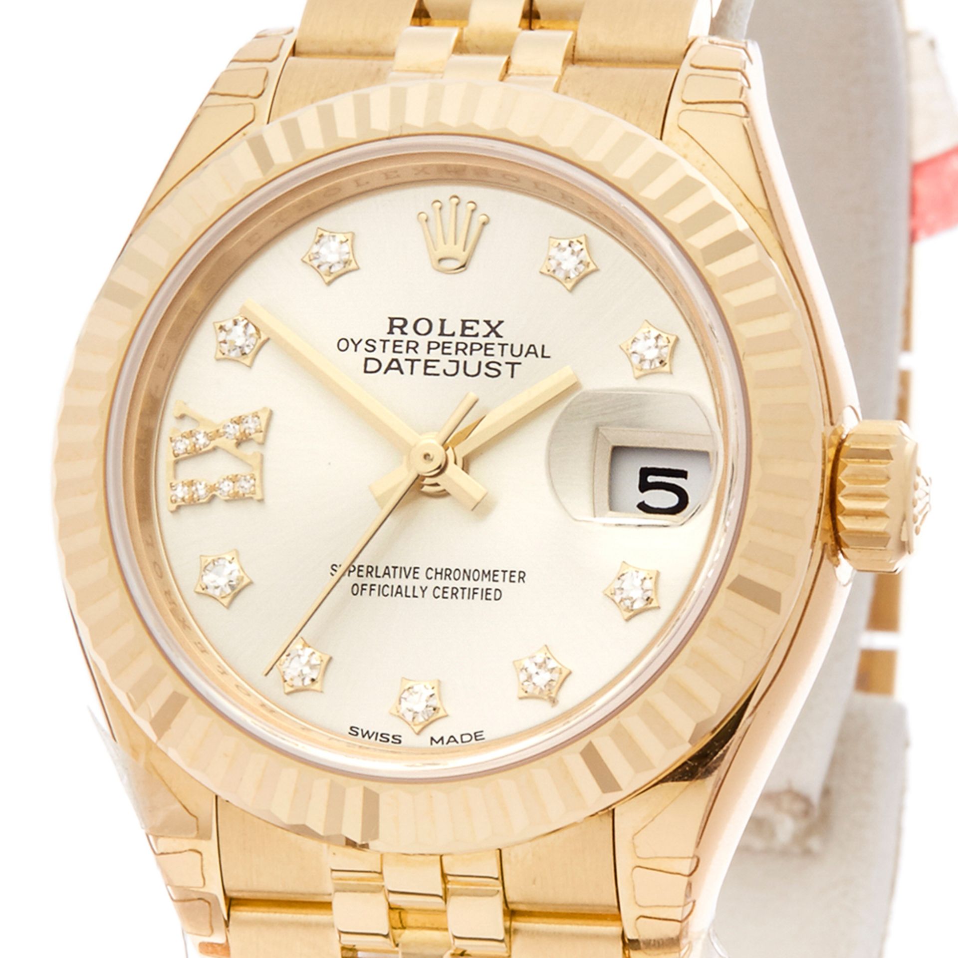 Rolex Datejust 28 28mm 18K Yellow Gold - 279178