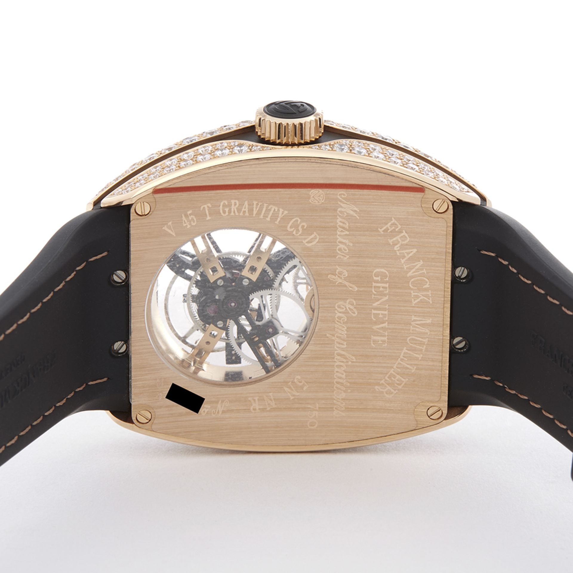 Franck Muller Gravity Skeleton Tourbillon 18K Rose Gold - V 45 T CS D 5N NR - Bild 7 aus 7