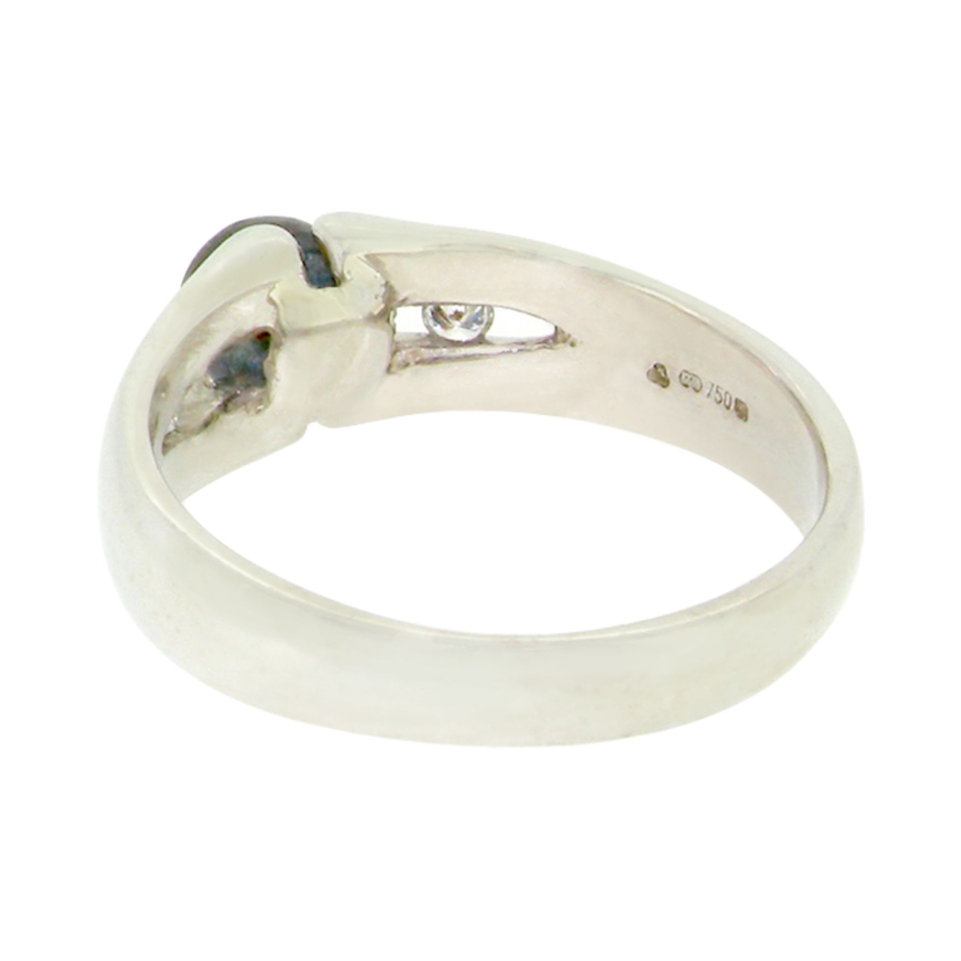 A Black Pearl & Diamond Dress Ring - Image 5 of 5