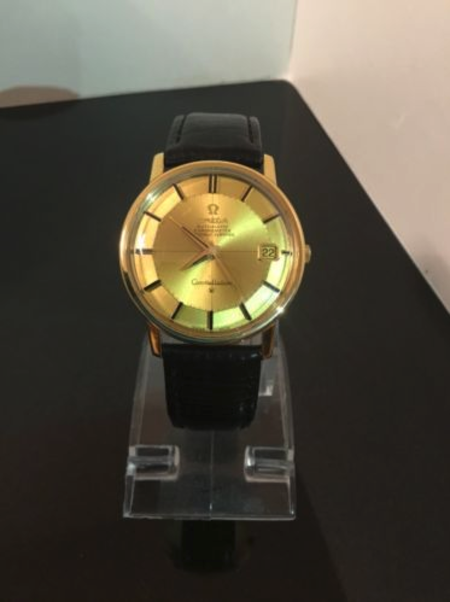 Rare 1960's 18ct Solid Gold Omega Constellation Automatic Chronometer - Image 2 of 11