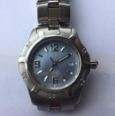 Ladies Tag Heuer, Exclusive Mother Of Pearl Turquoise Dial 2000 Series WN1318